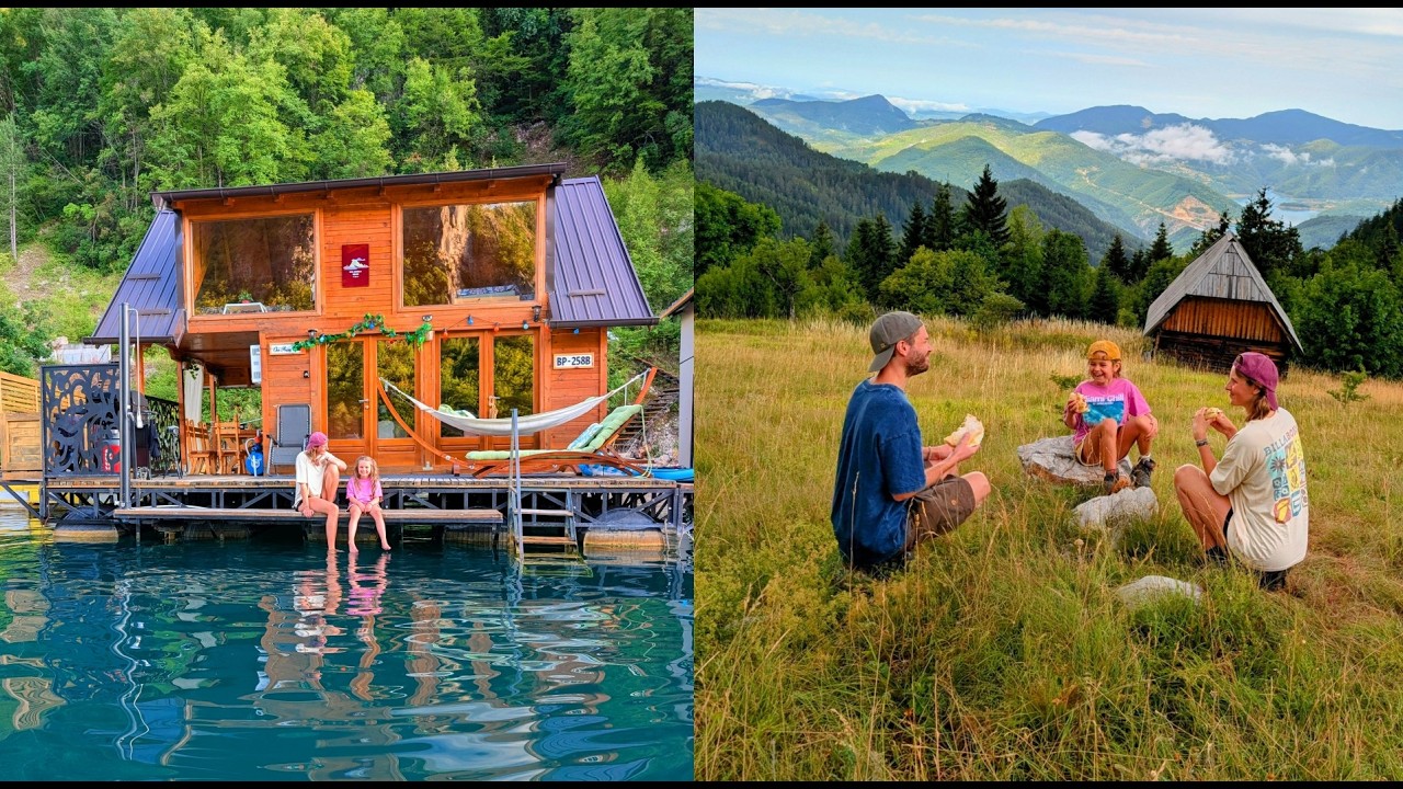 Vi bodde i ett HUS PÅ VATTNET! 🏠🌊 (Serbien & Ungern Roadtrip)
