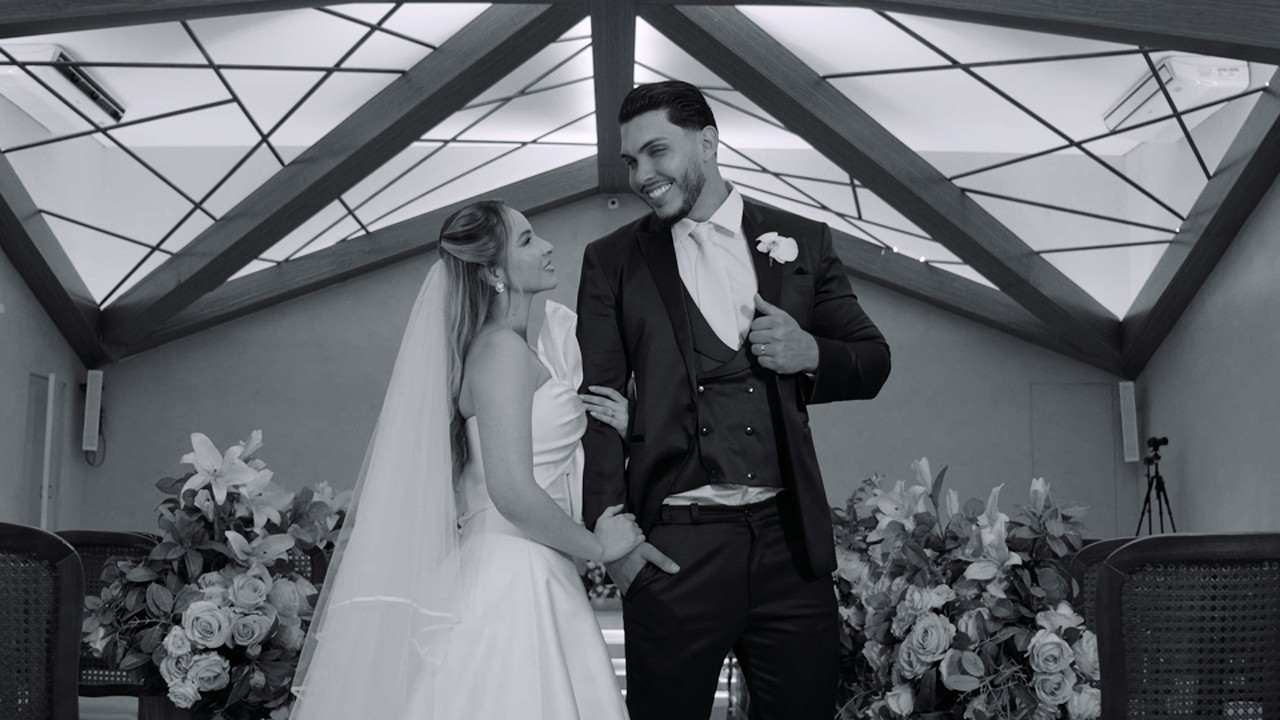 Lindo casamento de Ingrid e Heber na Mansão Arabésque