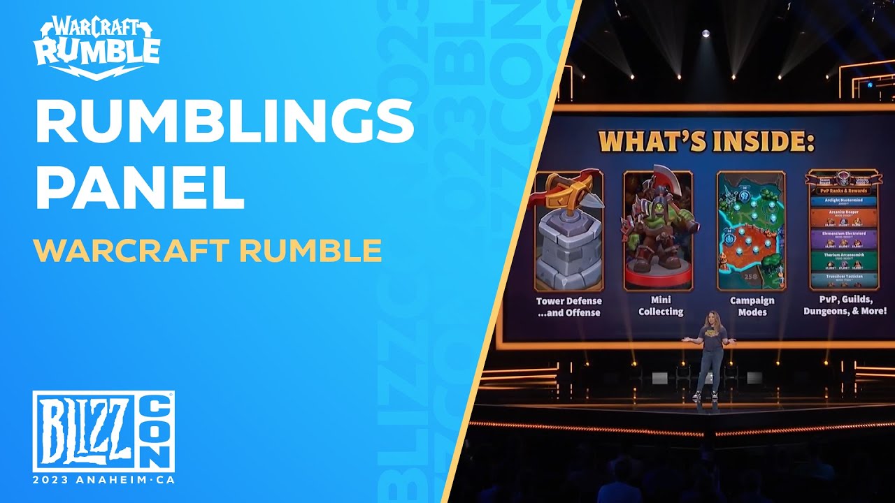 Warcraft Rumblings BlizzCon Panel 2023 | Warcraft Rumble