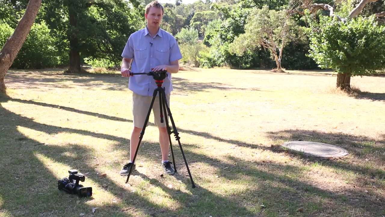 Manfrotto 502HD Head & 755xb Leg Overview
