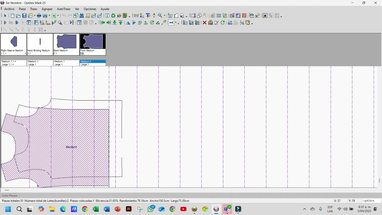 EXPLICACION CASE DE RAYAS EN OPTITEX