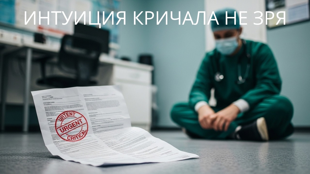 Интуиция не подвела! Страшная правда о муже-враче