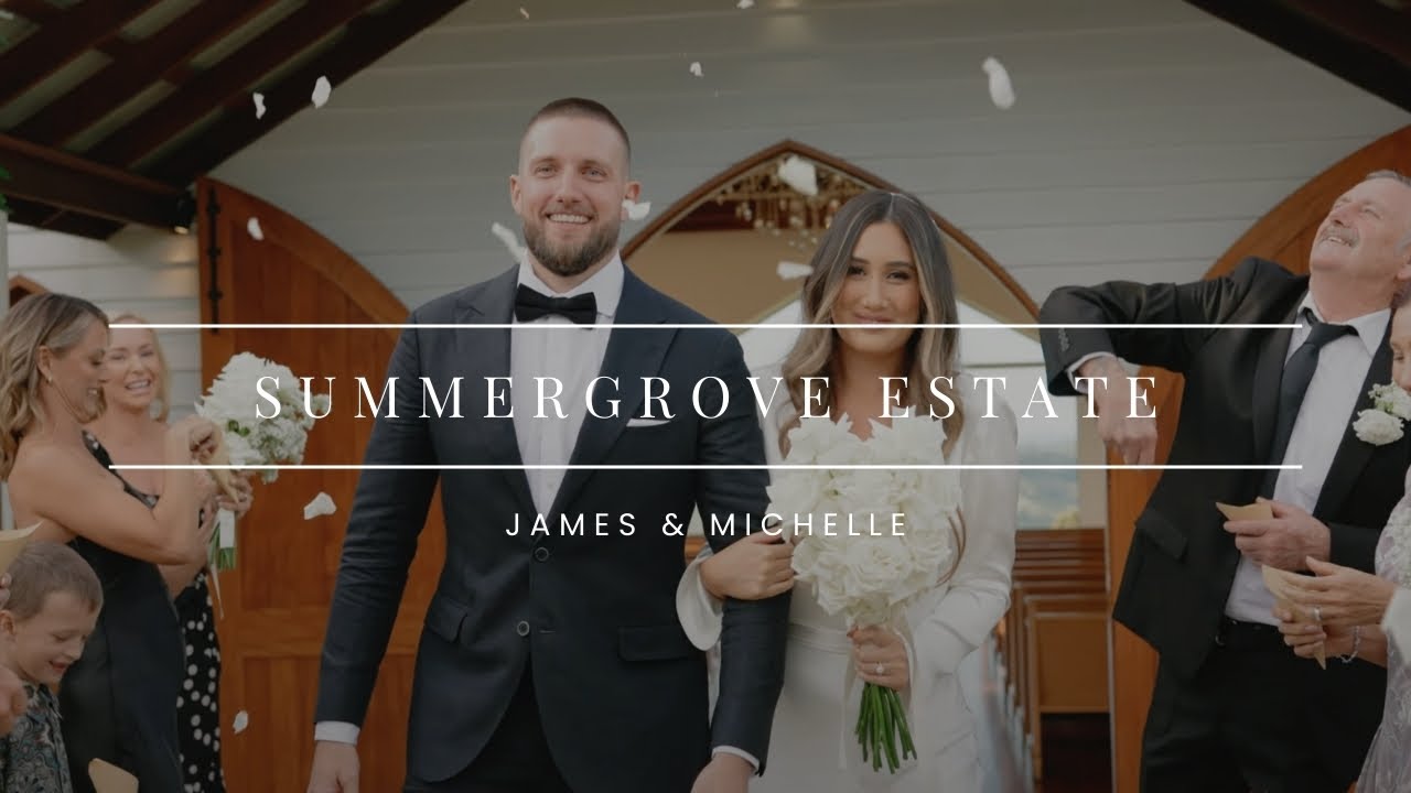 James & Michelle&rsquo;s Intimate Wedding Elopement at Summer Grove Estate | Gold Coast