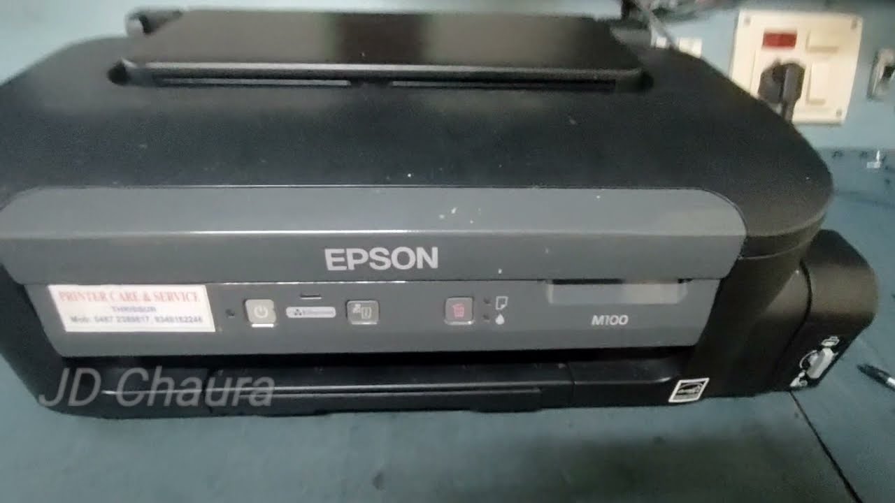 Printer:03: Printer Epson M100 ! Not Printing ! Paper not Printing ! Paper not Pickup !