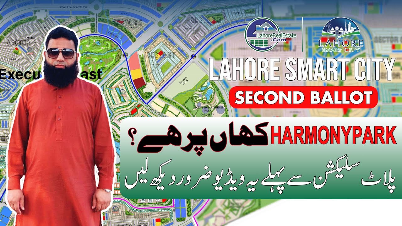 Lahore Smart City Balloting: Complete Map Analysis | Expert Tips for Plot Selection