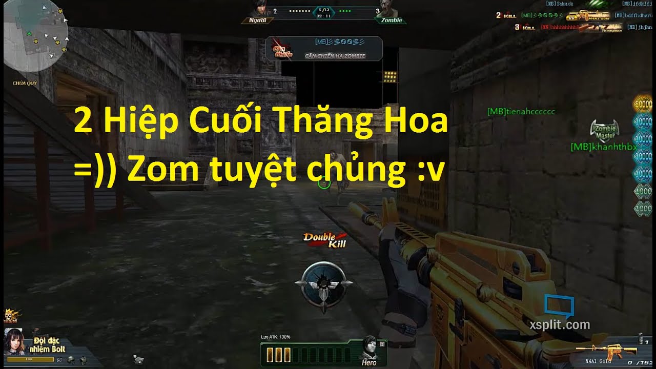 Bình Luận Truy Kich | M4A1 Gold + Xẻng Gold Thông Nát Ass Zombie ✔