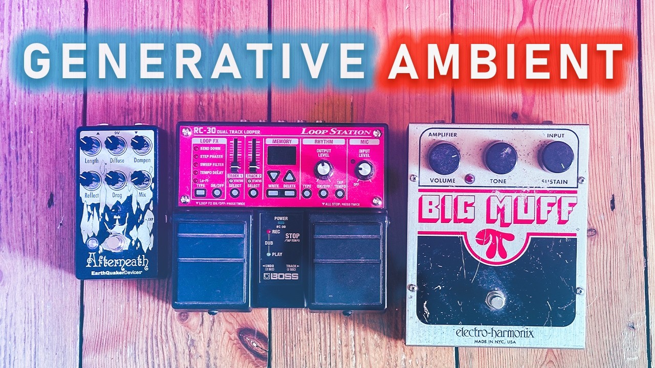 How to Build an AMBIENT GUITAR Pedalboard