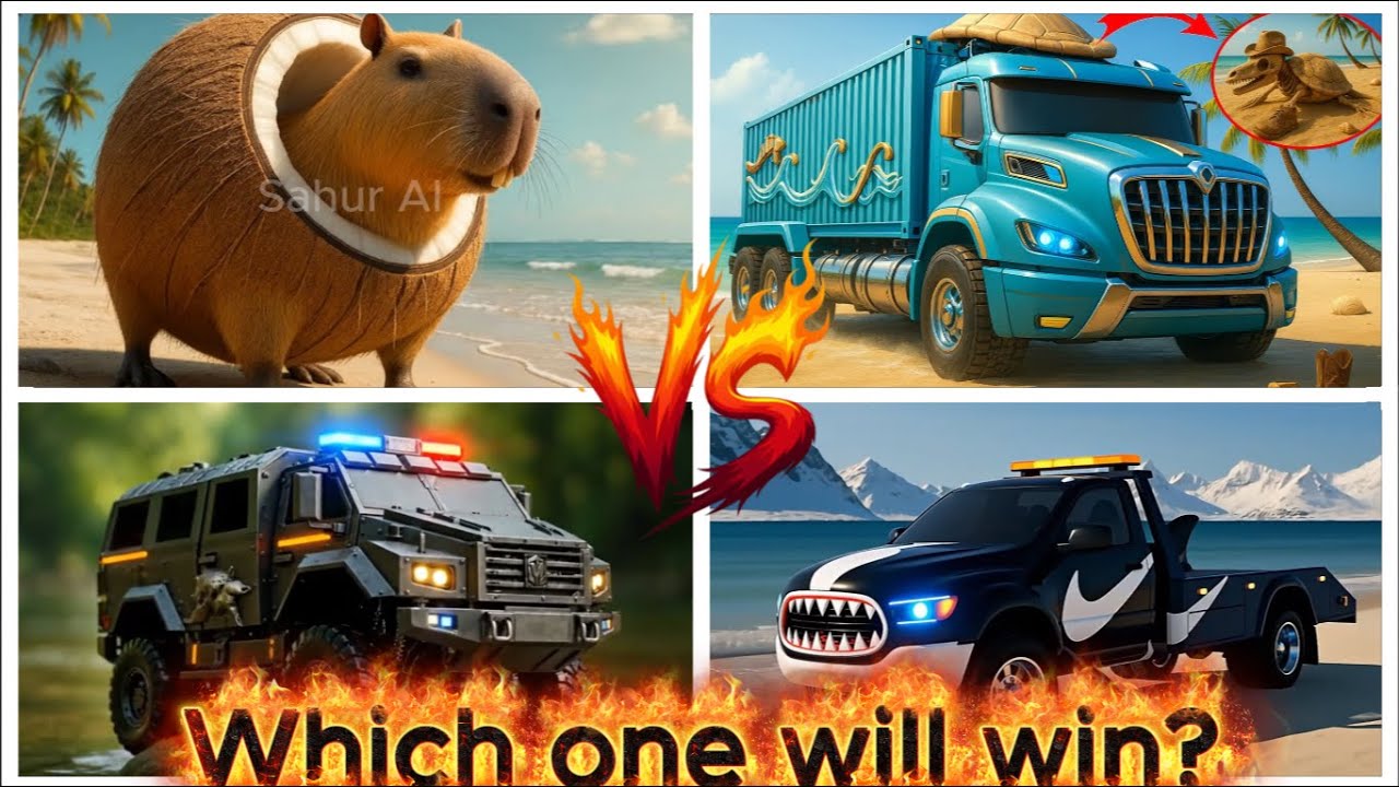 BRAINROT EXTINCTION TRUCKS 🆚 BRAINROT MOTORCYCLE - Tiles Hop | Next-Level  #129