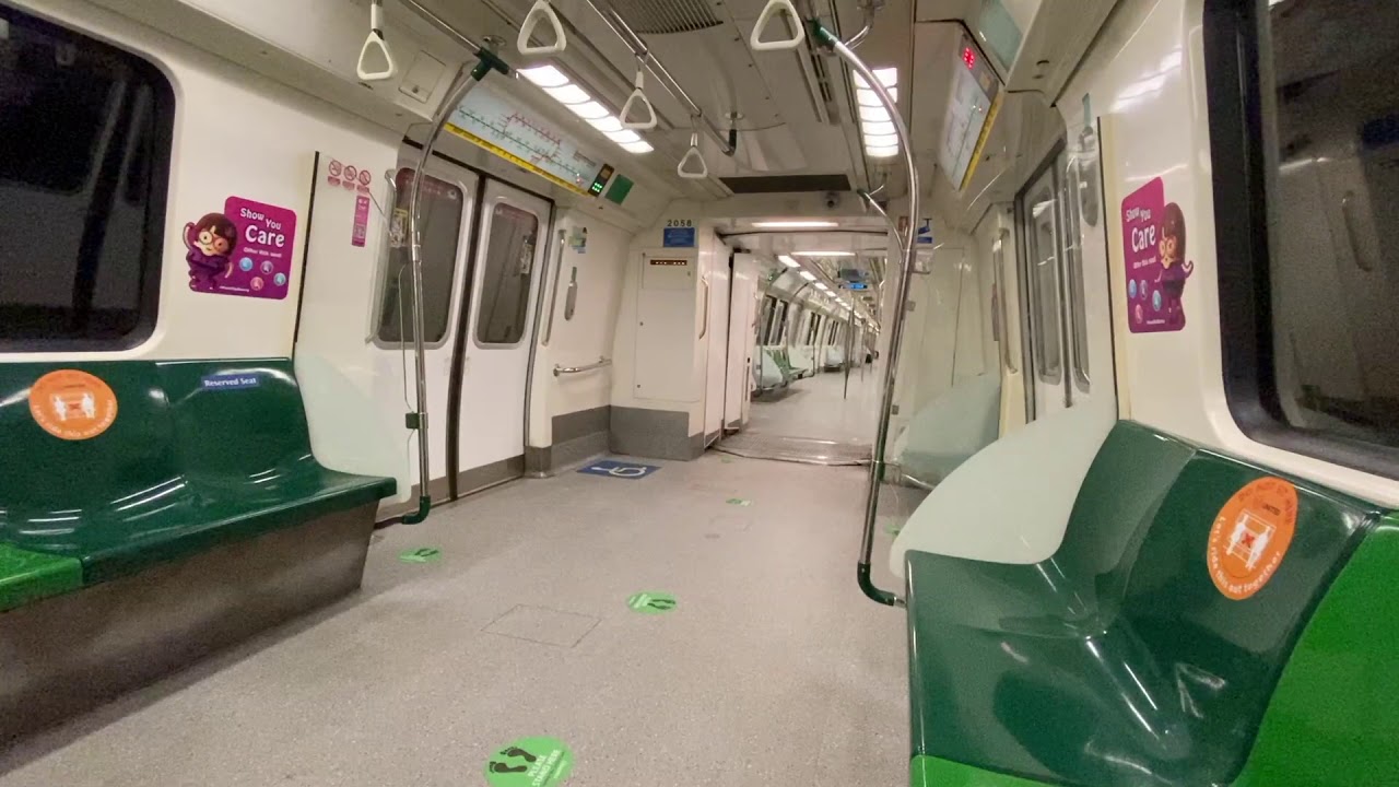Changi Airport to Tanah Merah | Riding the Singapore MRT East-West Line!