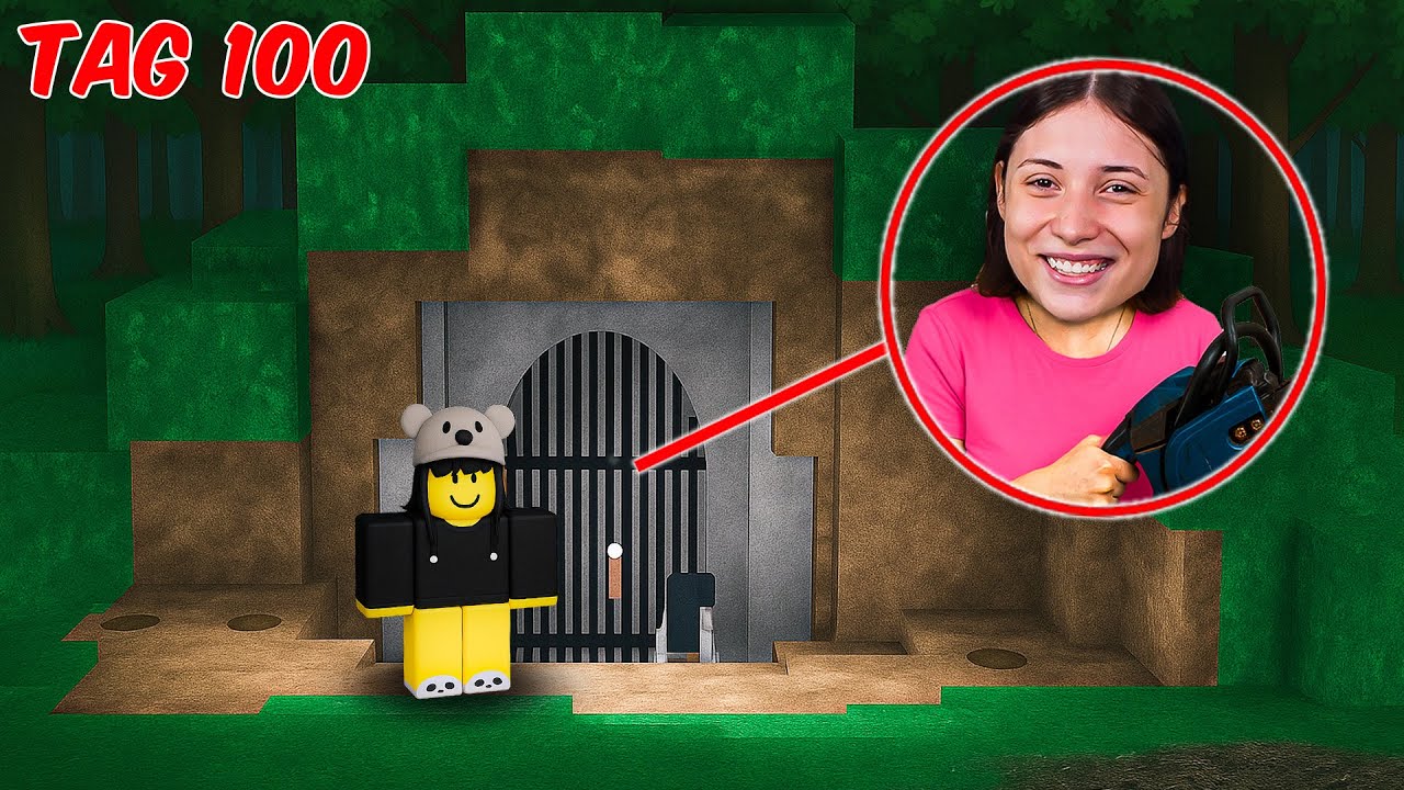 100 TAGE in der KINDER HÖHLE ÜBERLEBEN in 99 Nights in The Forest!🦌