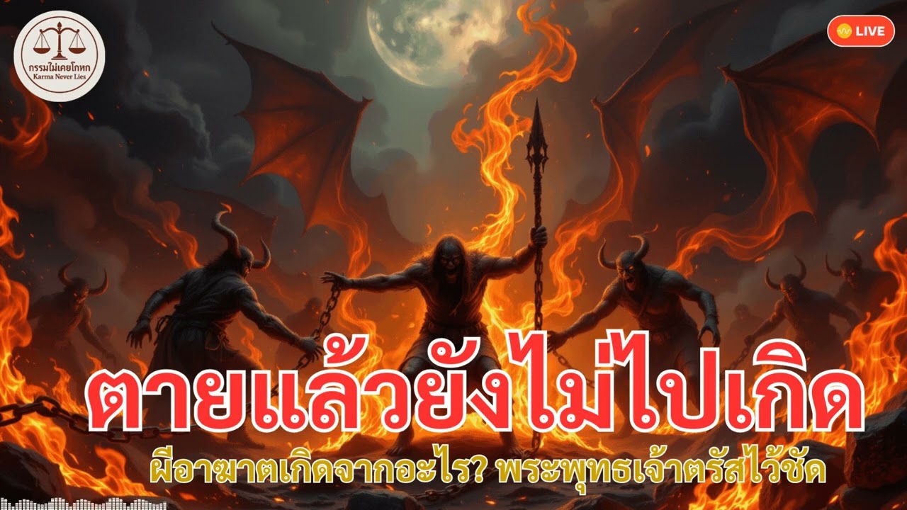 วิญญาณหลังตายที่ยังอาฆาต จะไปสู่ภพไหน