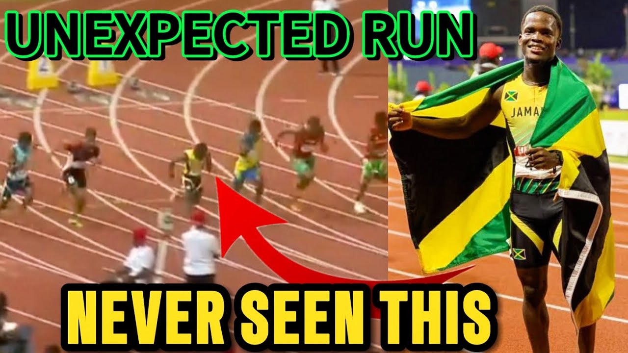 Must See ❗️ UNEXPECTED RUN by Jamaican  🇯🇲 Under 20 Boy Jamal Stephenson to Grab Gold 🏅
