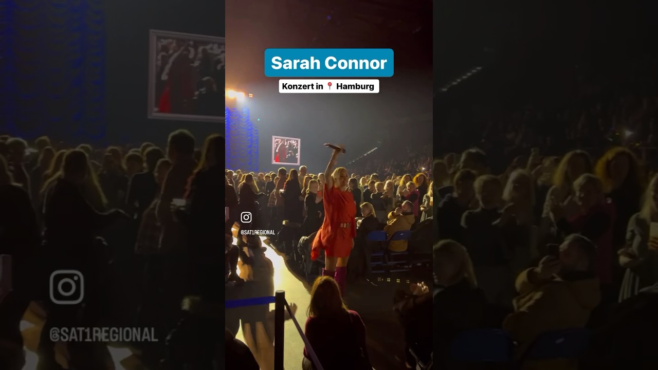 Sarah Connor hautnah bei Konzert in Hamburg #shorts #sarahconnor