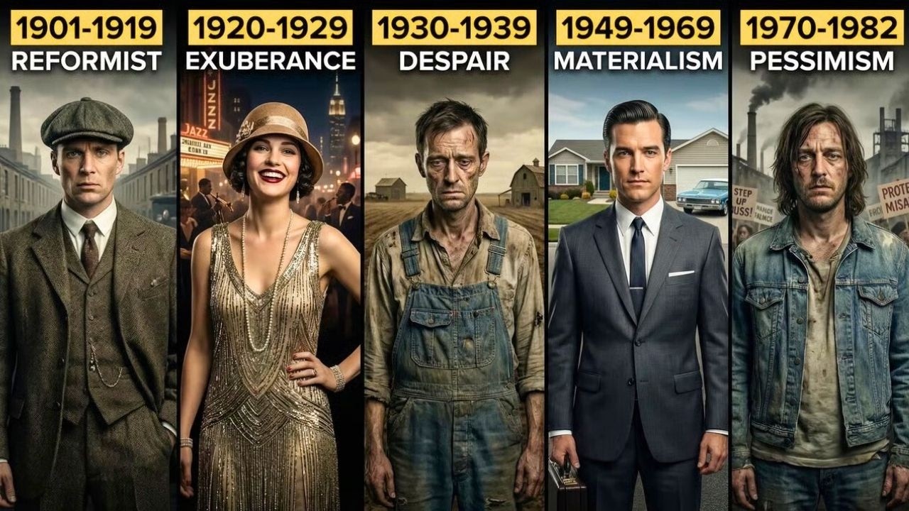Психология каждой экономической эпохи 1901–1982 гг.
