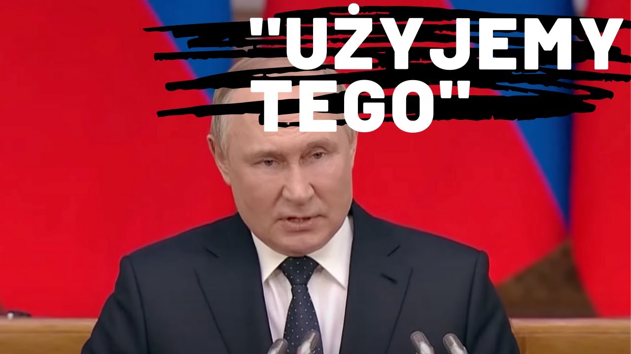 Putin tajemniczo straszy Zach&oacute;d. 