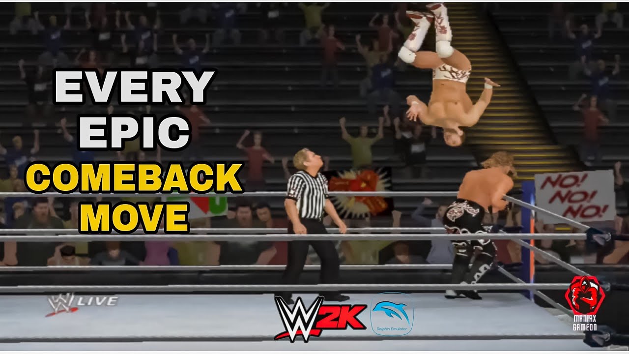 EVERY Epic Comeback Move | WWE 13 Wii | Android |