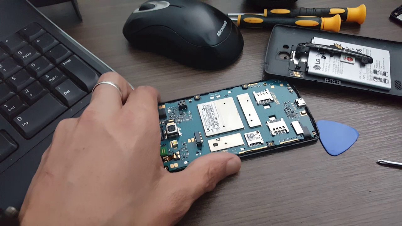 Troca Display + Touch LG-D295f