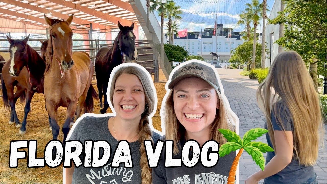 Mustang Adoption & World Equestrian Center! (A horse girl weekend!)