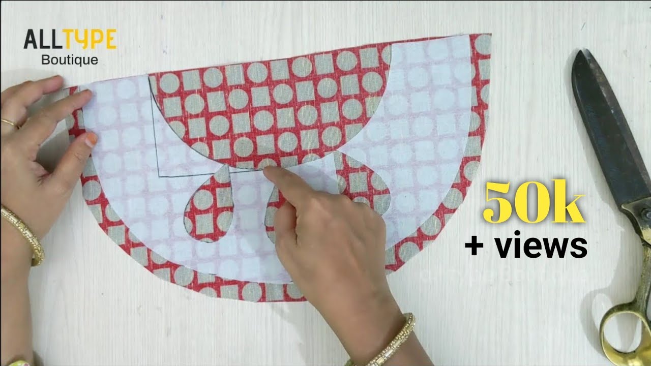 ये गला डिज़ाइन बनाना बहुत ही आसान है ! ek bar jarur bnaye | Neck Design For blouse/Kurti/suit/frock
