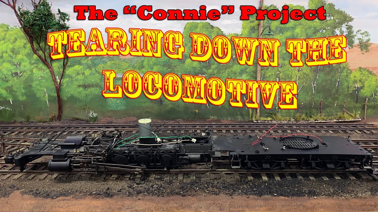 Dismantling the Bachmann Outside Frame 2-8-0 