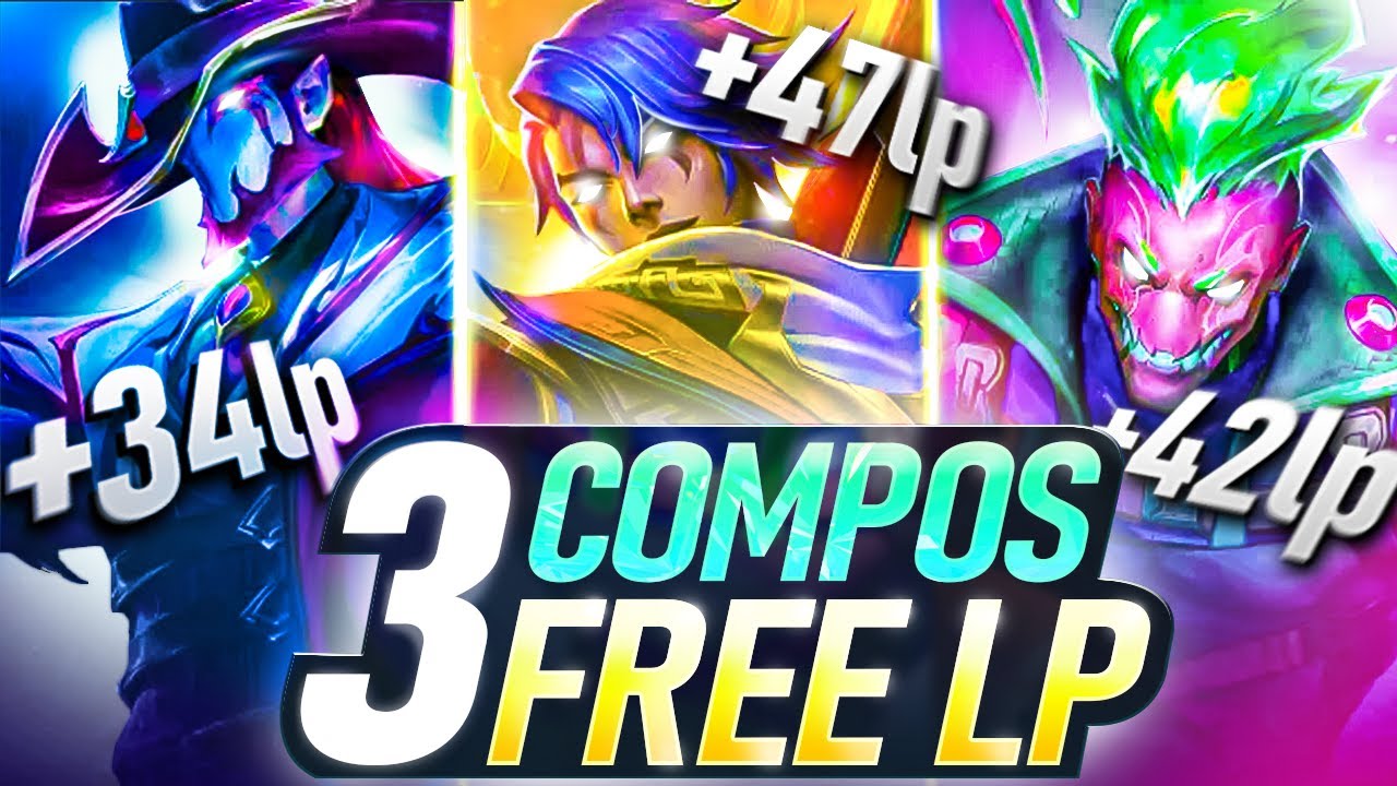 3 Compos FREE LP qui m'ont fais passer CHALLENGER ce Patch
