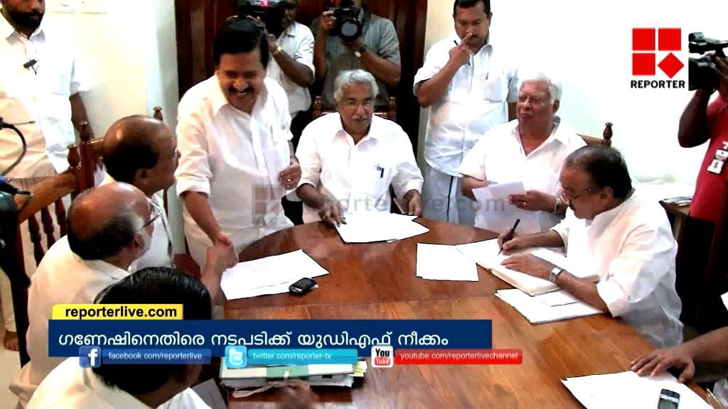 Allegation of Ganesh Kumar: New developments in UDF