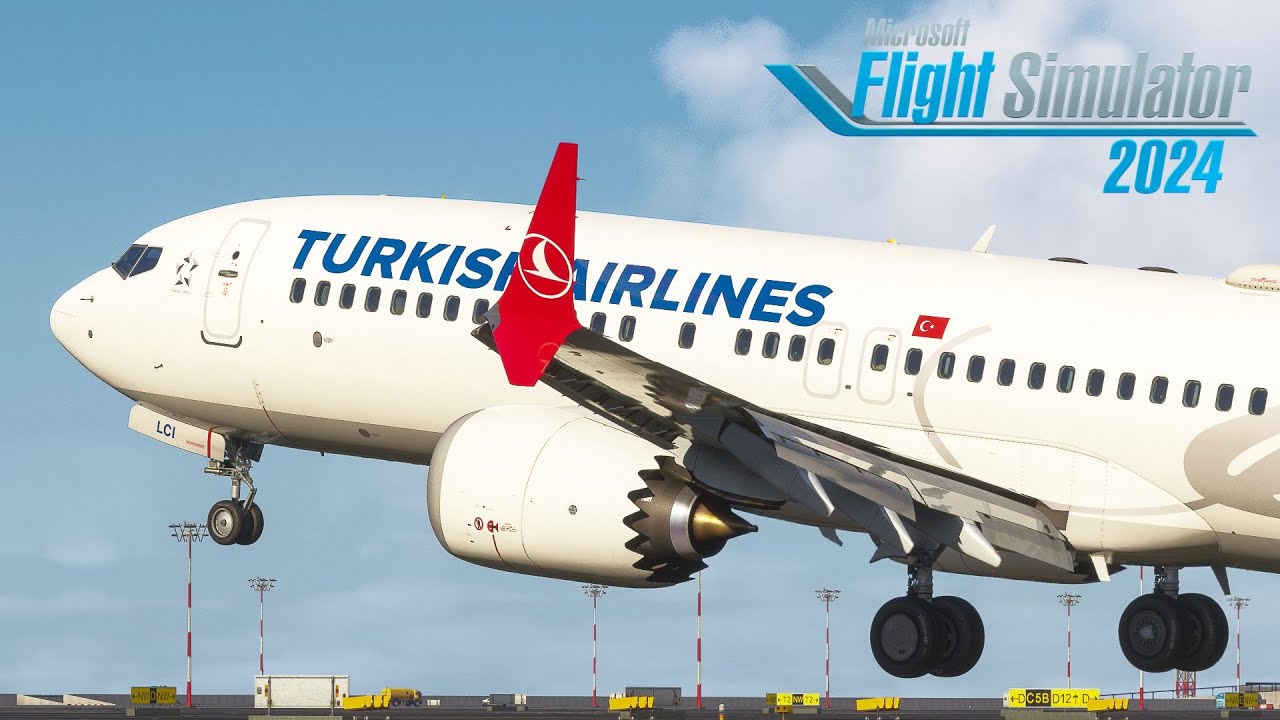 FS2024 | Istanbul Landing | Turkish Airlines 737MAX8
