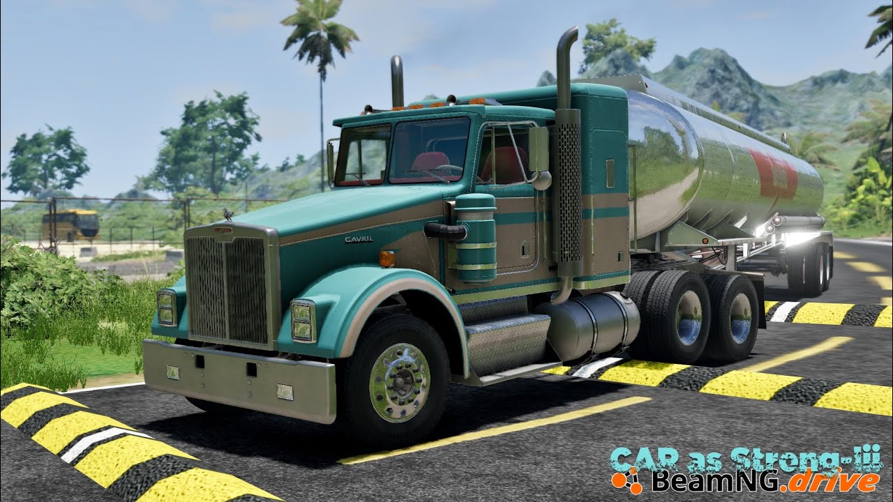 Cars vs Speedbump #40 -- BEAMNG DRIVE