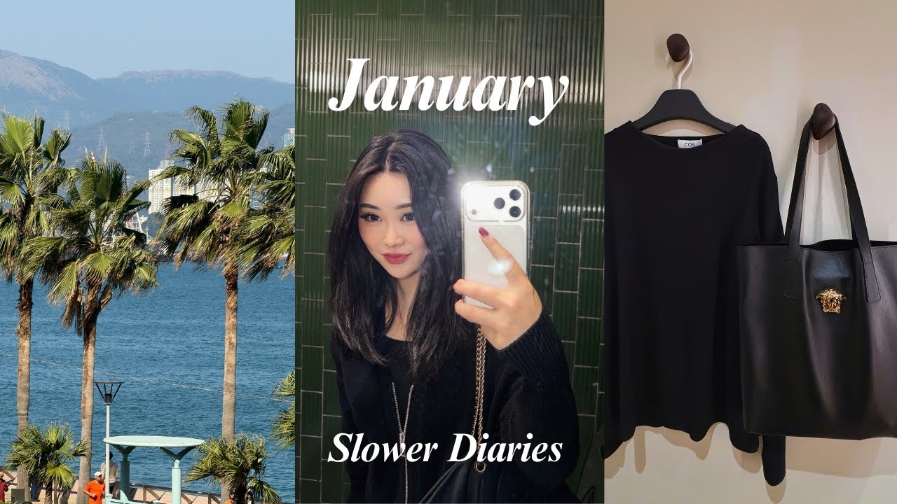 Slower living in Hong Kong | taking a breath from an introvert's 9-6 work life in January.