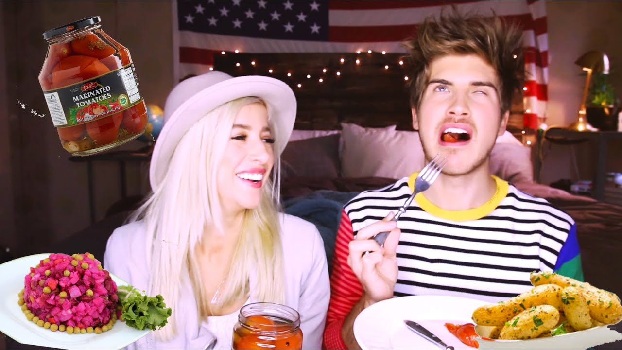 Tasting Weird Russian Foods w Joey Graceffa