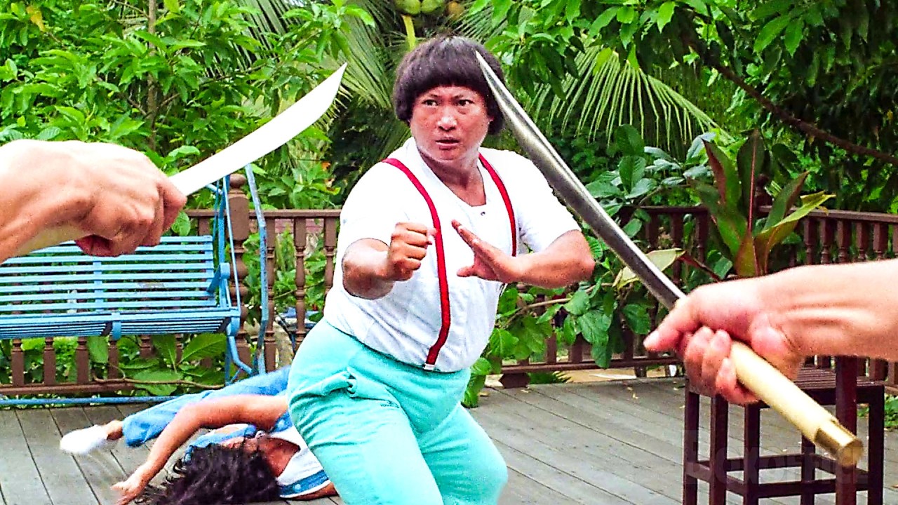 Sammo Hung VS The Trans Machete Crew | Twinkle Twinkle Lucky Stars | CLIP