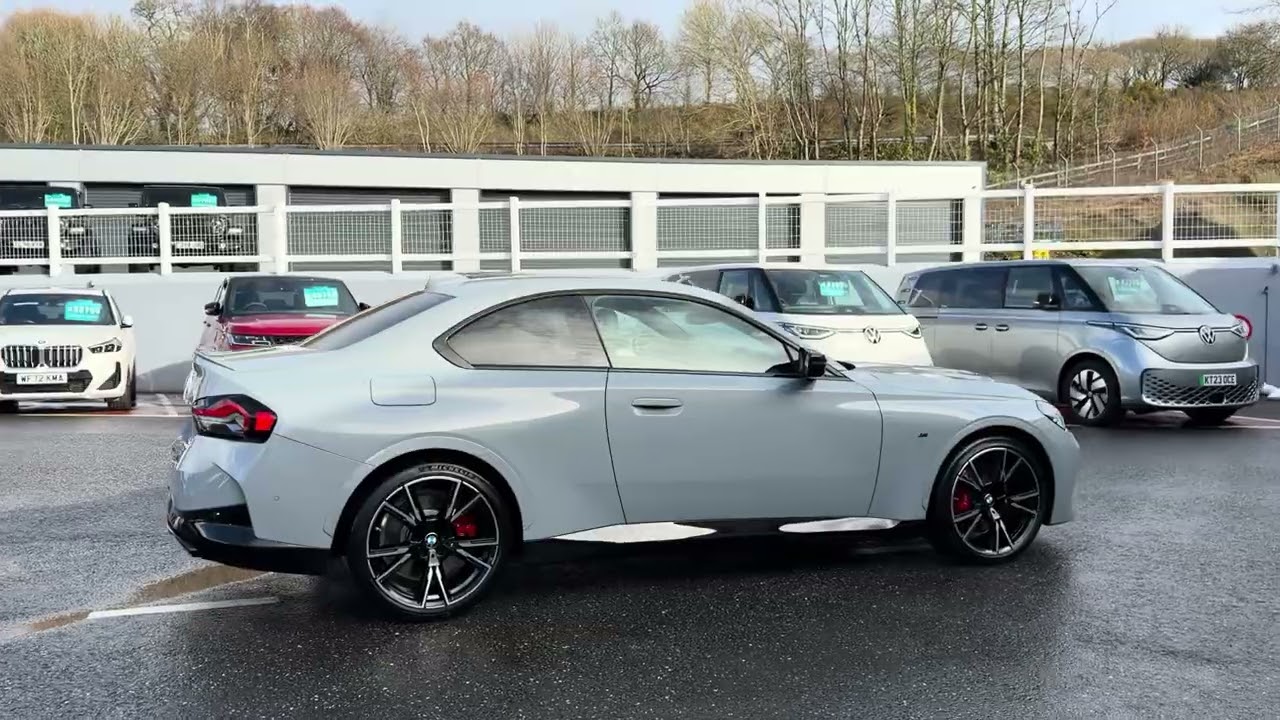 BMW M240i xDrive Coupe Brooklyn Grey Pro Pack M Performance for sale at Castle Motors