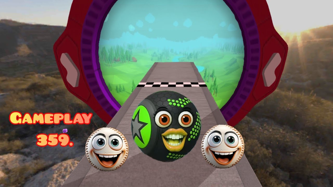 Long Play Of Going Balls !! Santa's World Ride !! Gameplay Lavel 359.