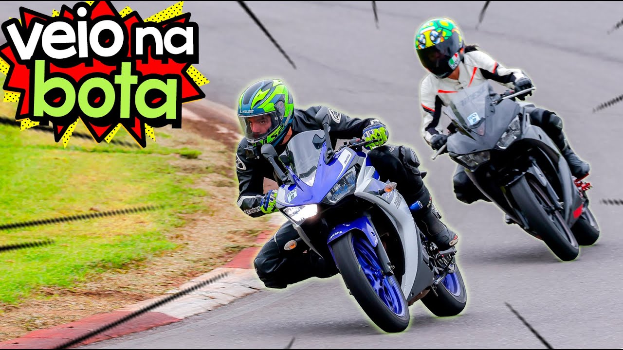 YAMAHA R3 vs R3 (ORIGINAIS) no Autódromo de Guaporé-RS!! Que PEGA TOP!!!