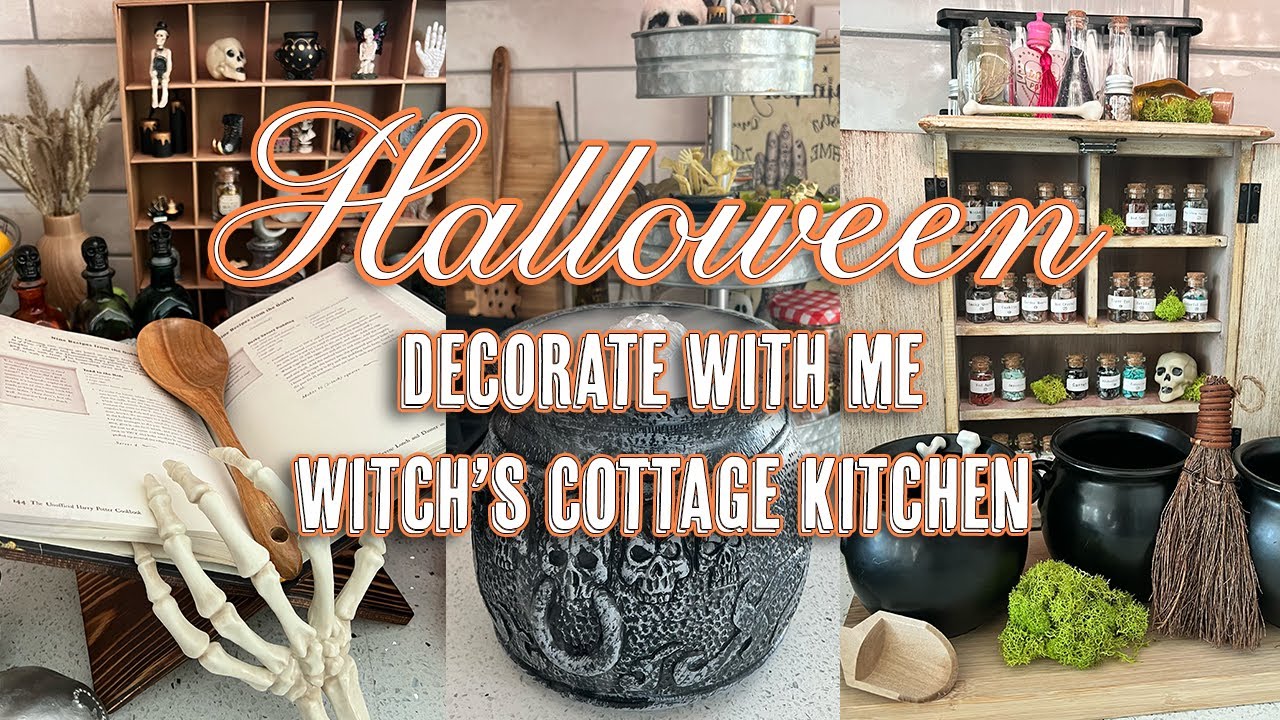 Halloween Witch's Kitchen / Halloween Decorate With Me Pt. 3