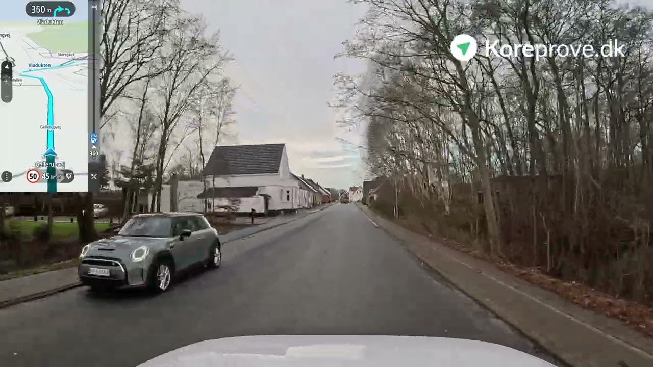 Køreprøve rute Varde - Varde Venezuela