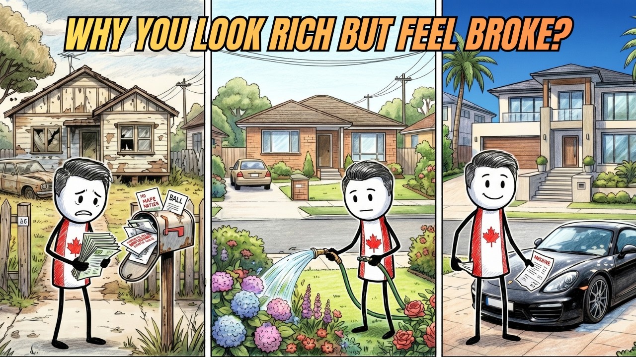Why Canadians Look Wealthy On Paper But Can't Breathe Financially