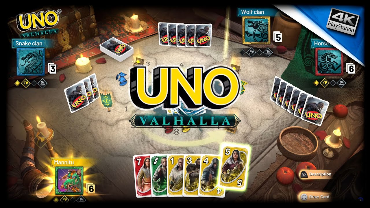 UNO&reg; (Valhalla) Gameplay on PS5 Pro