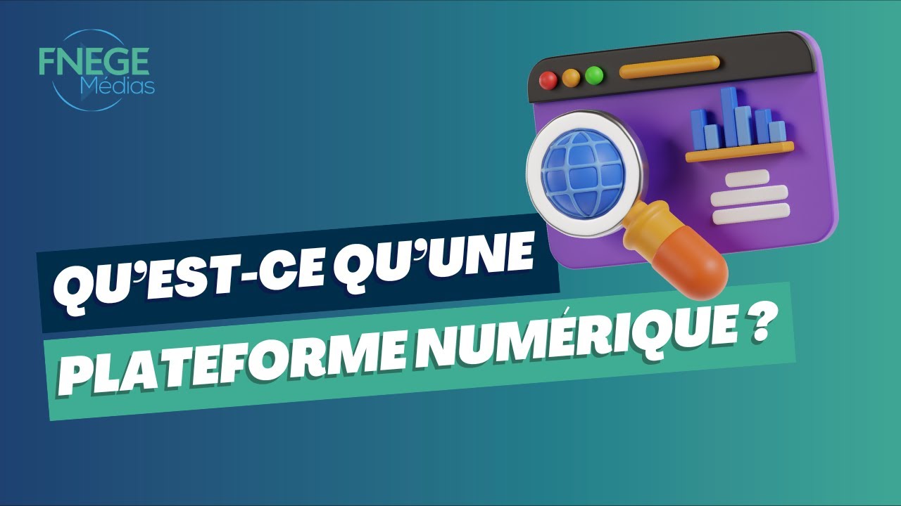 Qu'est-ce qu'une Plateforme num&eacute;rique ?