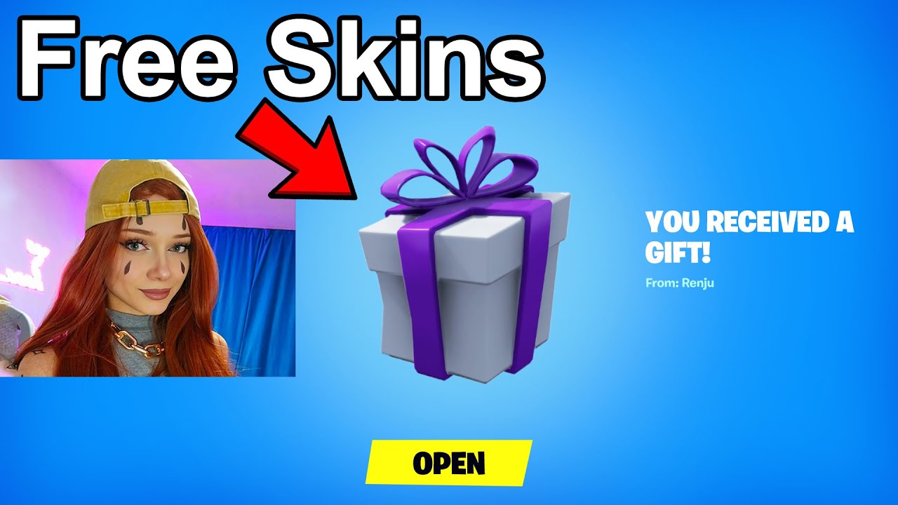 Gifting E-Girl Free Skins For 24 Hours!