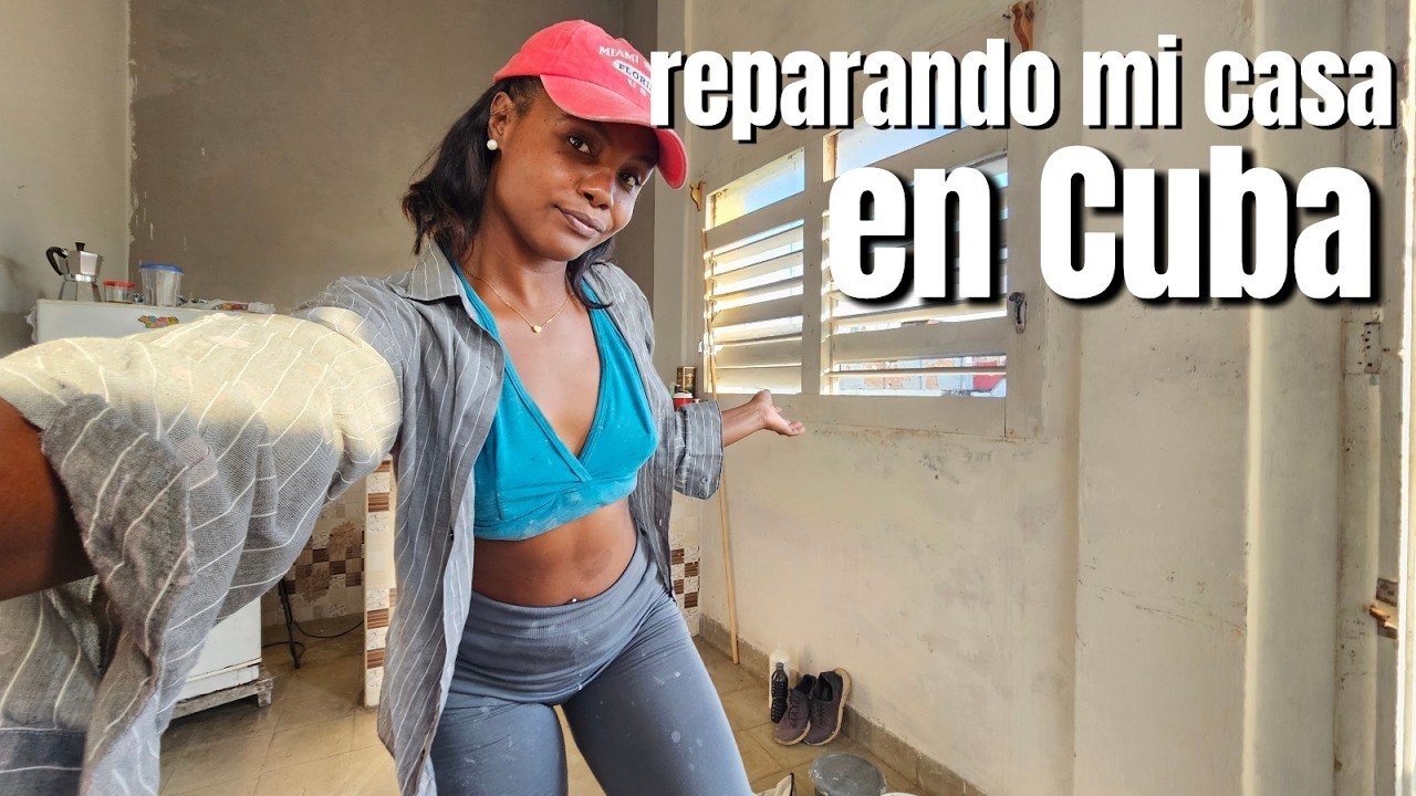 Reparando MI CASA EN CUBA al fin, cosas que hacemos en Cuba EN FIN DE AÑO vlog
