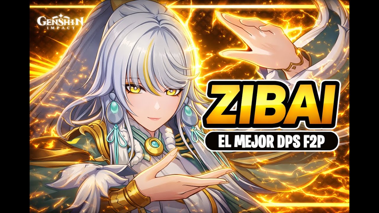[Acceso Anticipado] ZIBAI ES EL MEJOR DPS F2P DE Genshin Impact Luna IV