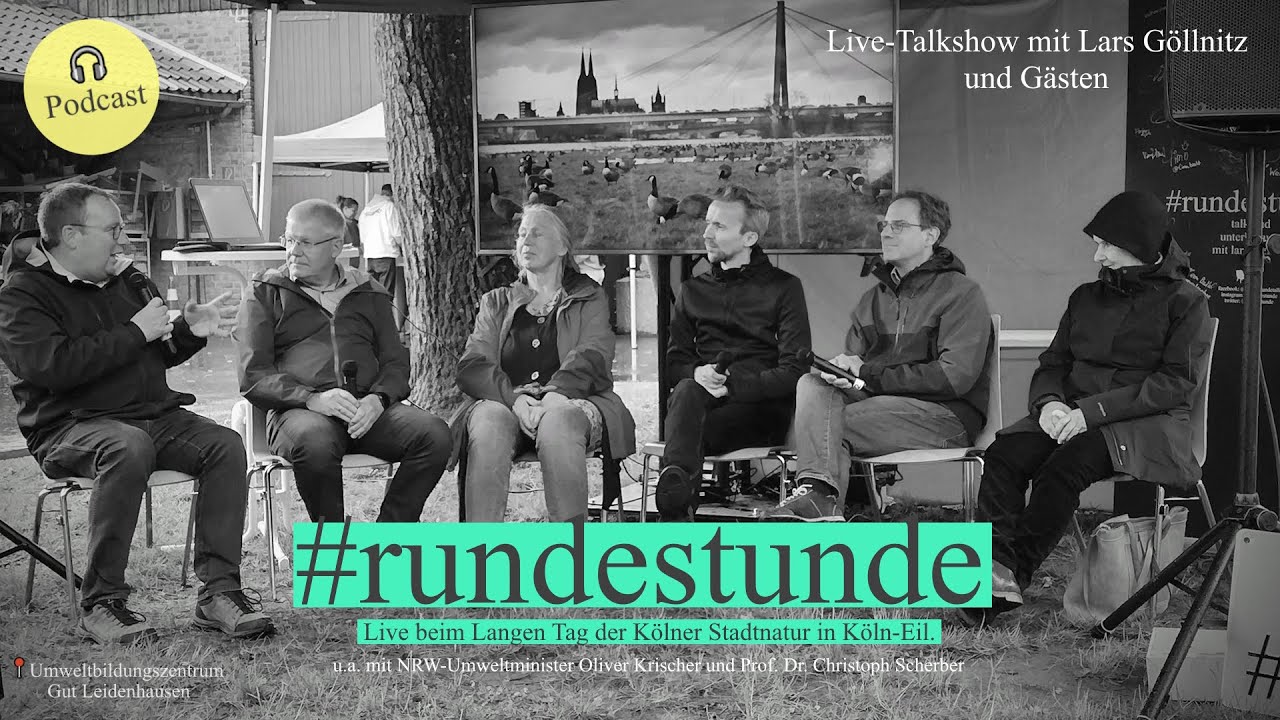 Podcast: #rundestunde live vom Langen Tag der Kölner Stadtnatur | #rundestunde Live-Talkshow 🟢⏱