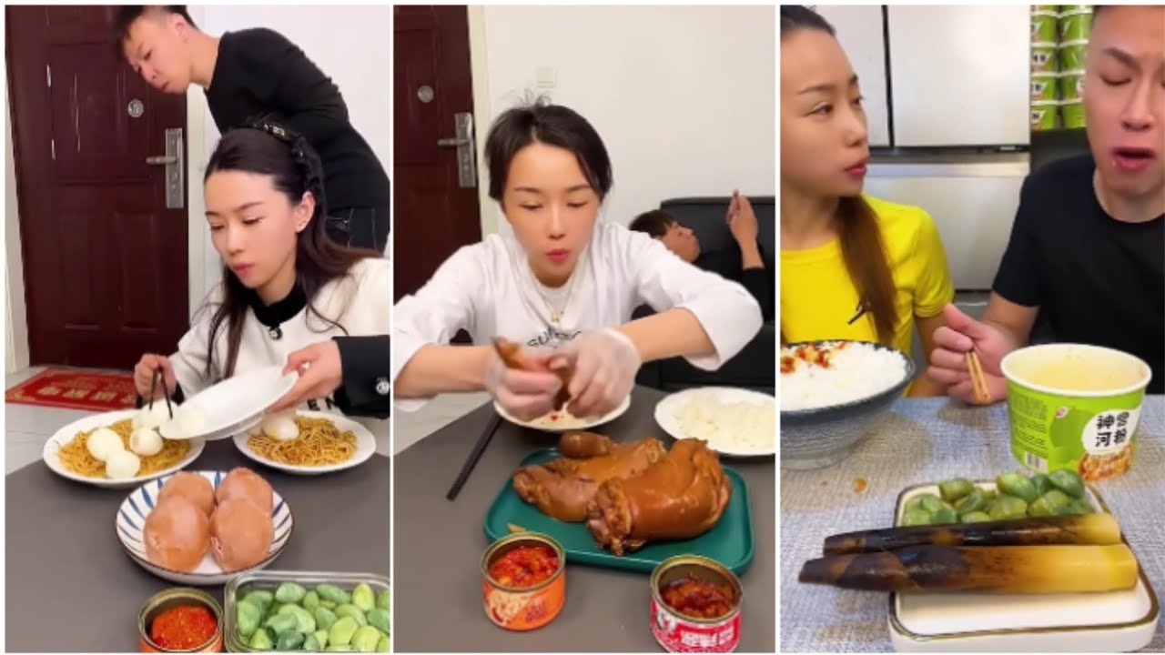 Funny Husband and Wife Eating Food Show Ep - 05