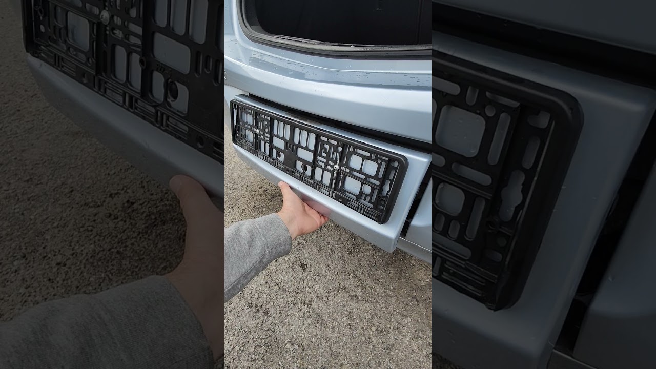 #opel #astra fabryczny bagażnik na rowery, schowany pod rejestracją. #automobile #motoryzacja
