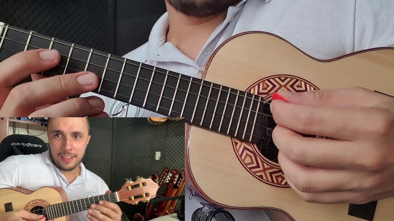 Firula para cavaquinho acordes Bm7 / D6