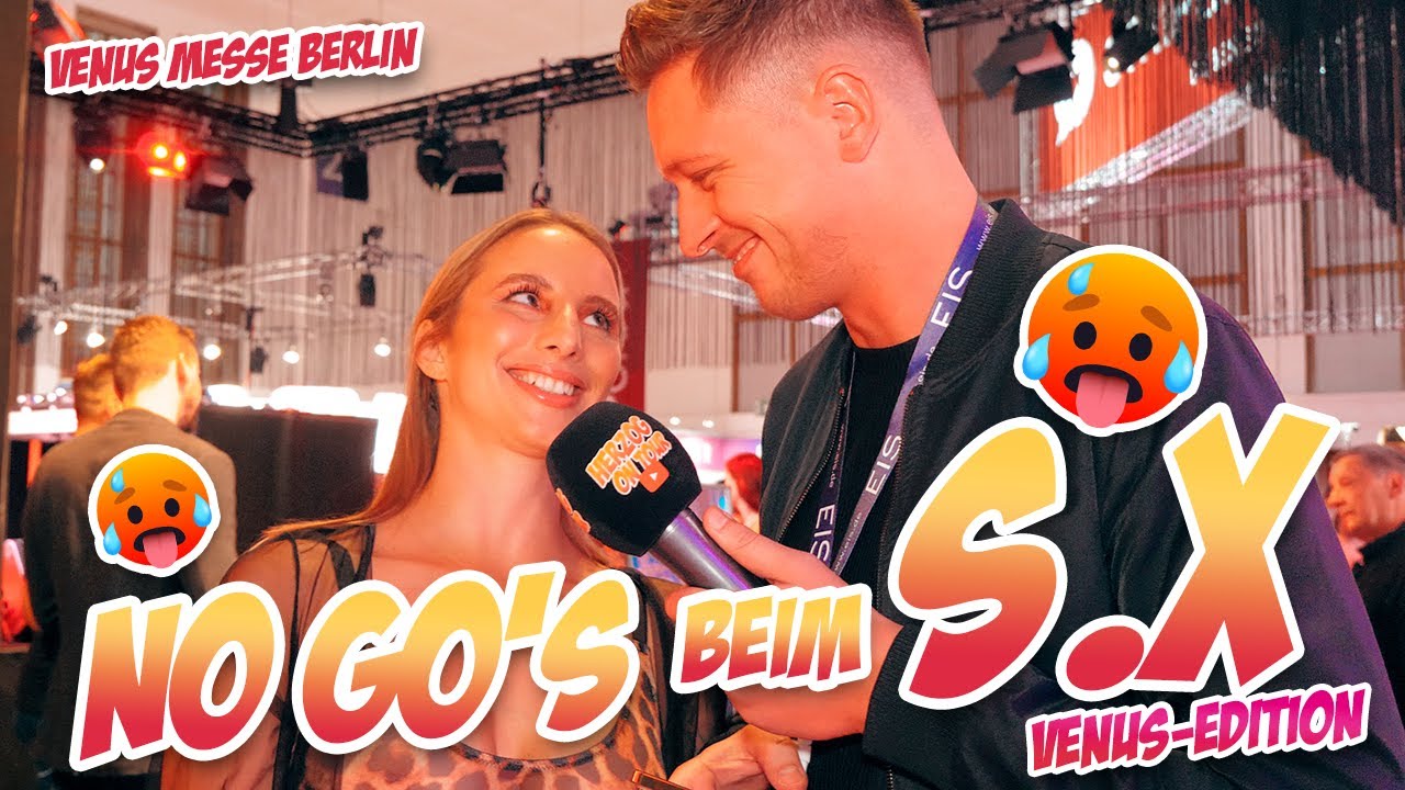 NO GOs beim S.X - VENUS EDITION 🥵💦 Straßenumfrage VENUS Messe Berlin