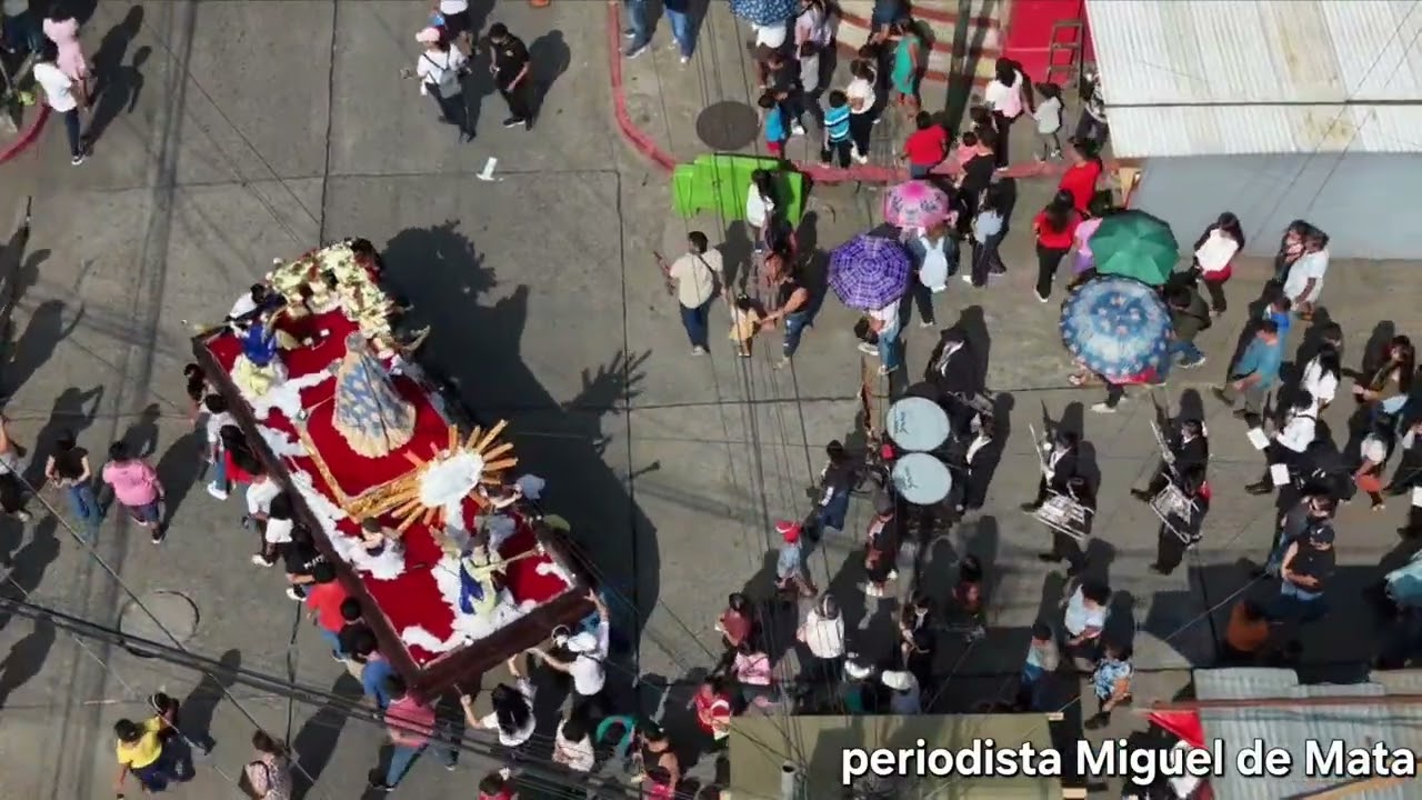 Pequeño resumen del inicio del recorrido del 10 de diciembre de Santa Lucía, virgen y mártir.