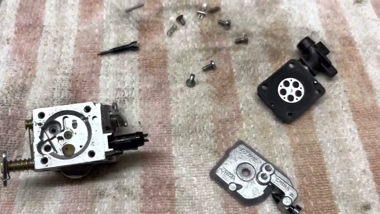 MS200t Bogs Down. Carb Rebuild and light maintenance