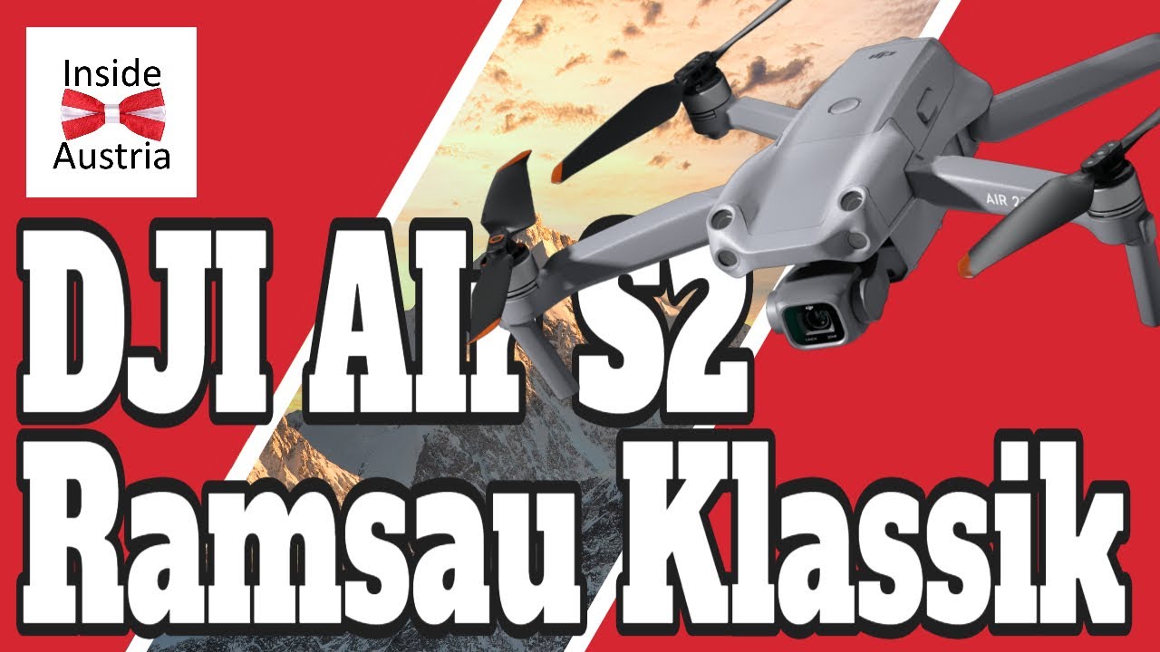 4K Klassik Edition Winterflug Drohne DJI Air S2 in Ramsau bei Berchtesgaden über  Weihnachten